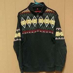 Signum 1/4 Zip Shirt/Sweater Men's Medium